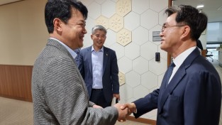 [포토뉴스] 제22대 국회의원선거 충남 당선인, 충남도 찾아 김태흠 지사와 협력 다짐